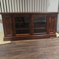 Wood TV Stand