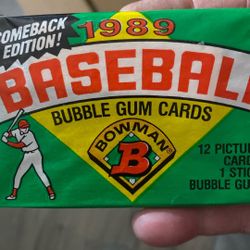 1989 Bowman  Baseball ⚾️ Packs 