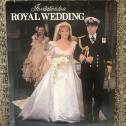 Collectible royal wedding book