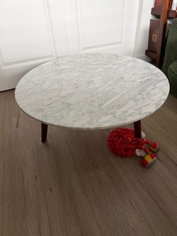 Marble coffee table