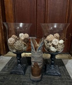Big Vases and stand