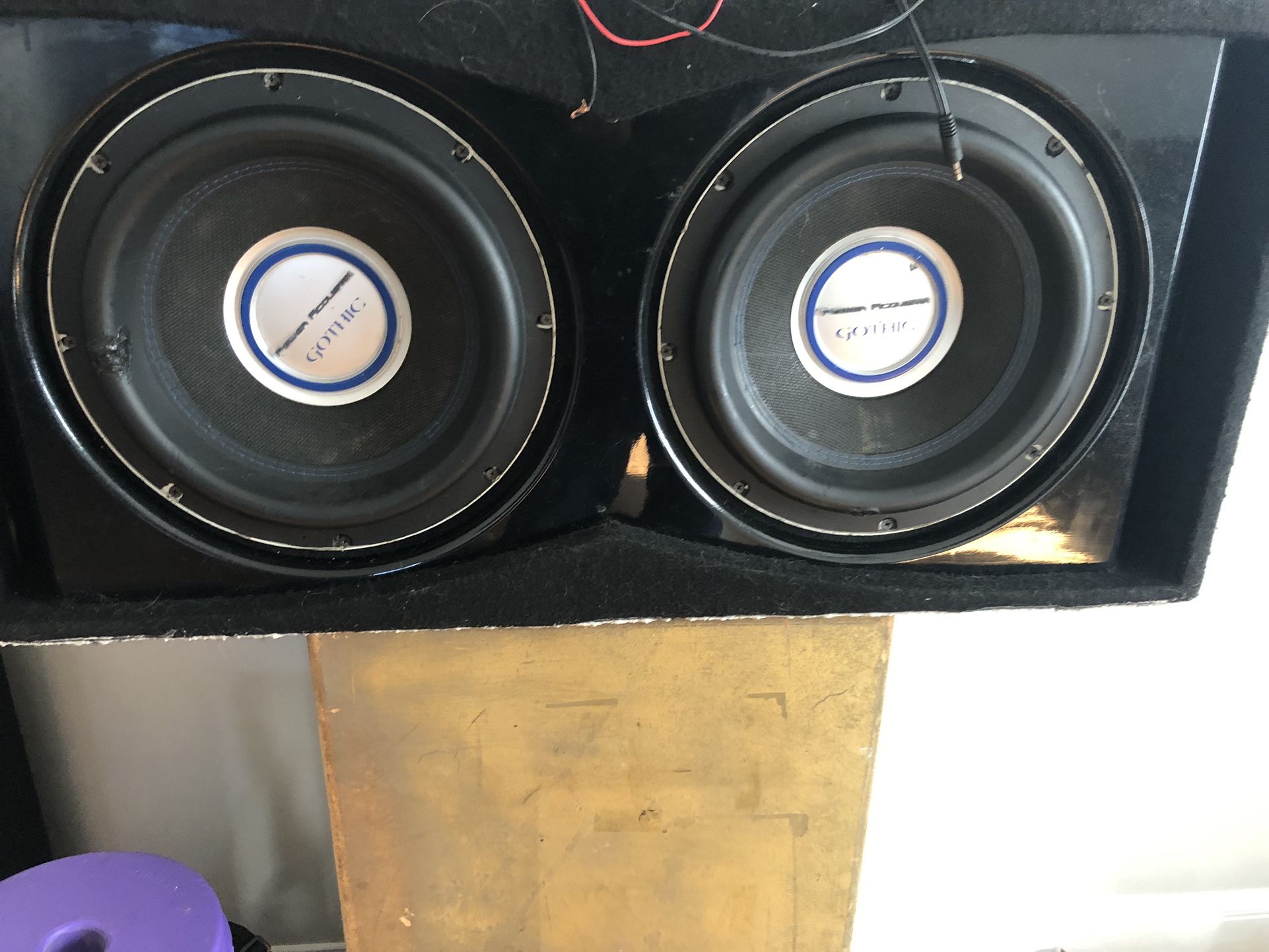 12 Inches Power Acoustic 4000 Watts