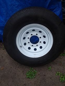 trailor tire new condition.