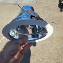 6  In Recessed Trims Clear Alzak Chrome Rcessed 