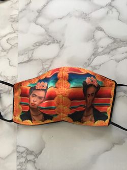 CUBRE BOCAS DE FRIDA 🇲🇽🇲🇽