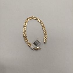 14k 7.25" 6.95MM  Gucci Bracelet 