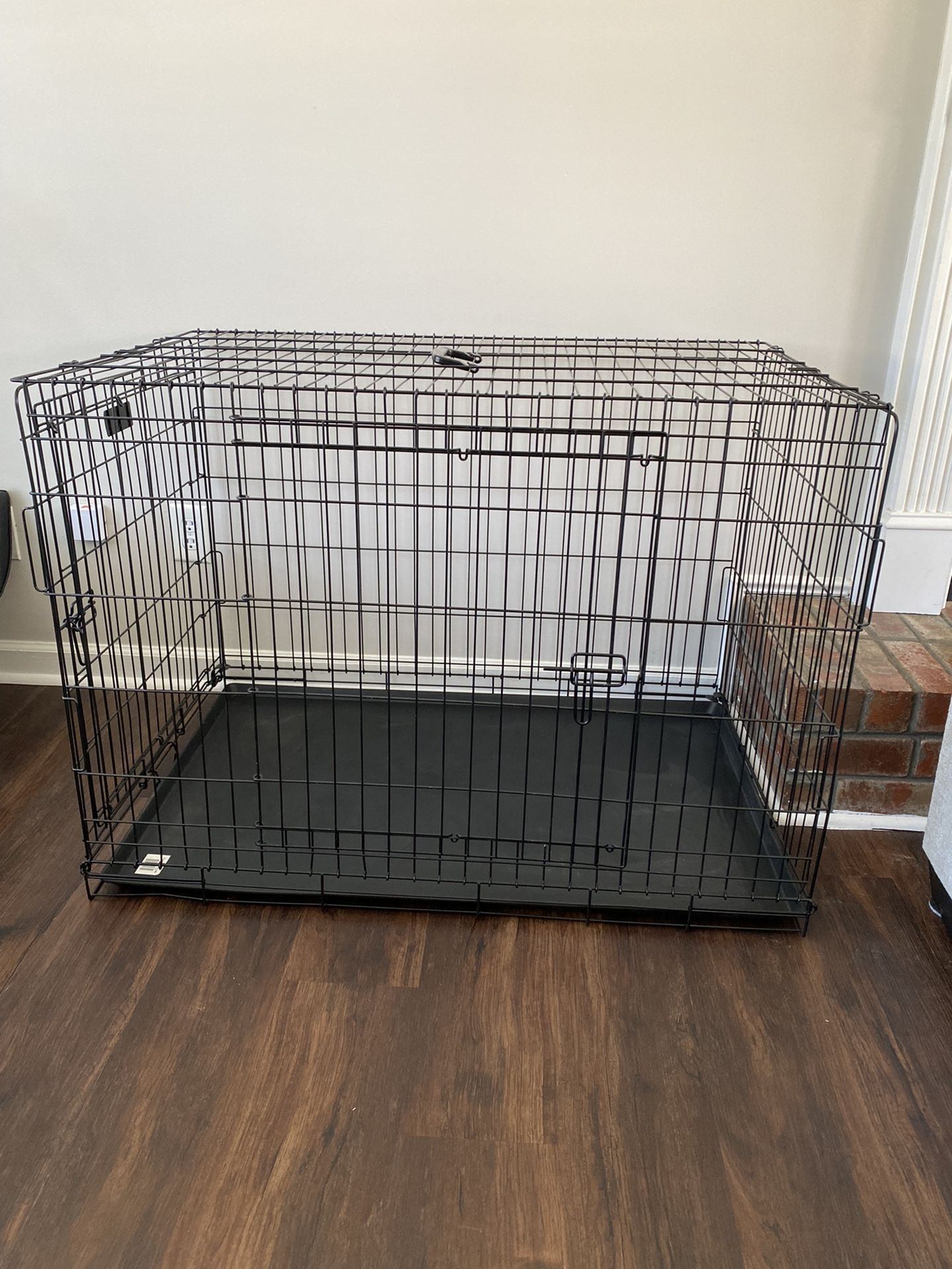 Large Dog Crate With Cover & Divider