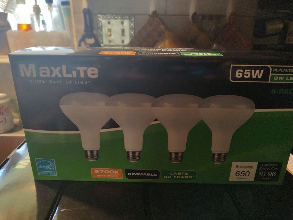 New Maxlite Flood Lites Pack Of 4
