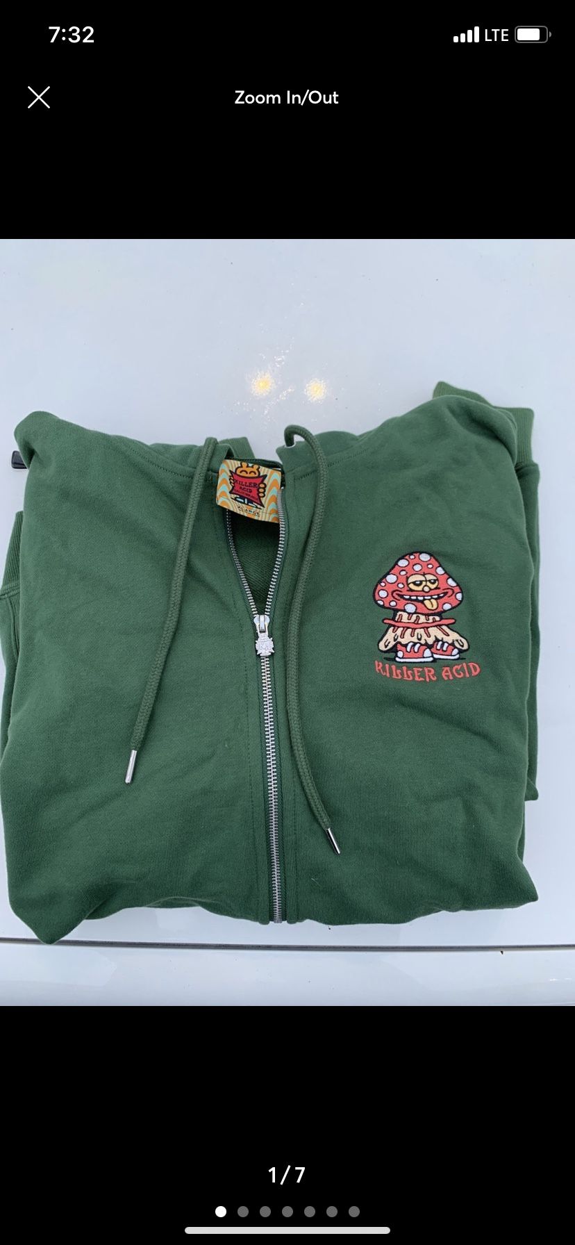 MUSHROOM FRIENDS DELUXE HOODIE- KILLER ACID