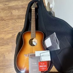 Fender Malibu Classic In Aged Cognac Burst Finish