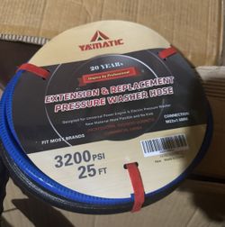 Pressure Washer Hose 25ft 3200 Psi