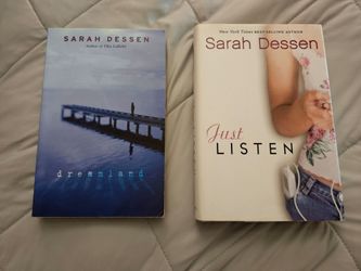 Sarah Dessen Books Dreamland & Just Listen