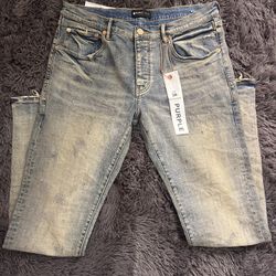 Brand New Purple Jeans 
