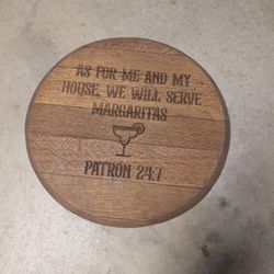 Whiskey Or Tequila Barrel Wall Art