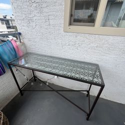 Ironwork Romantic Console Table 