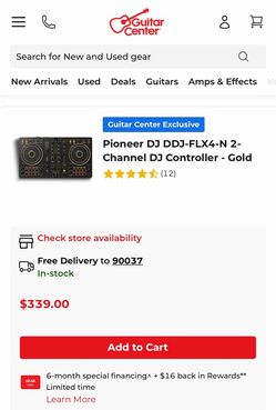 DDJ-FLX4 DJ Controller