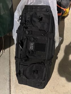 Black Tactical law enforcement backpack