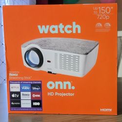HD PROJECTOR White And Grey  