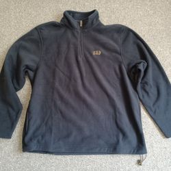 Gap Navy Quarter Zip Sweater Men Size XL