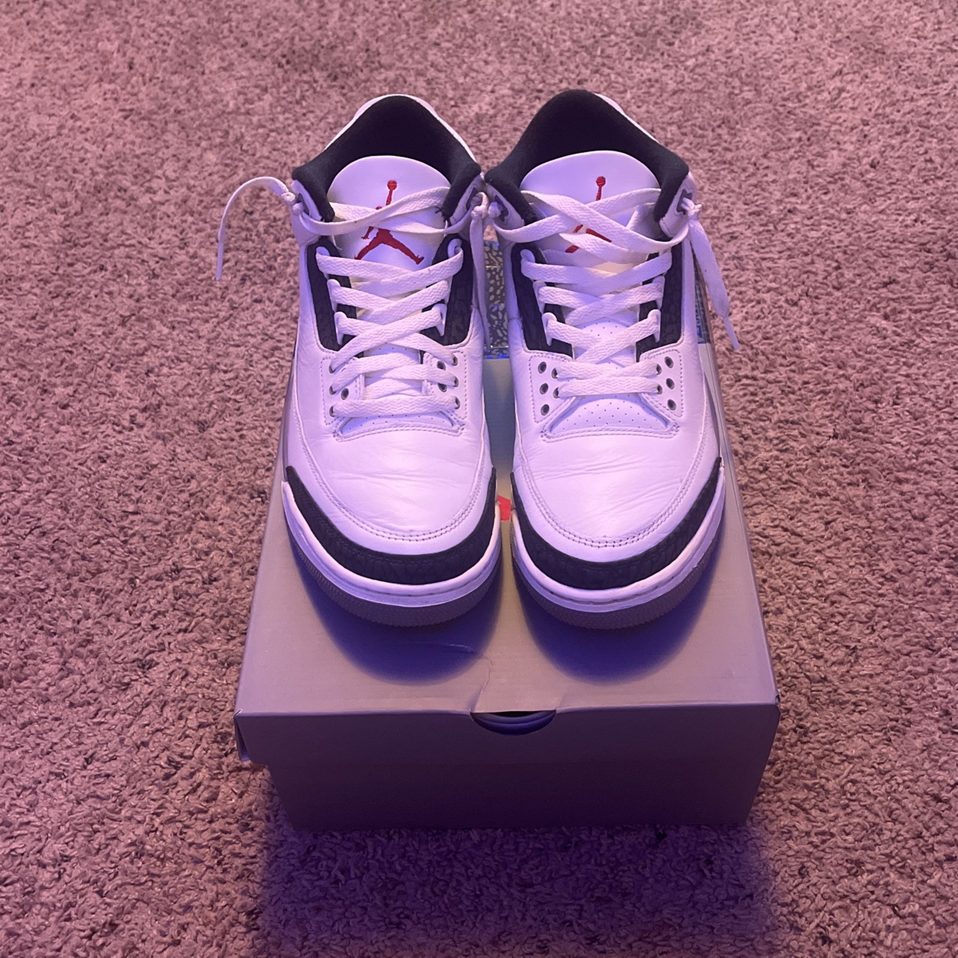 jordan retro 3s size 9/mens
