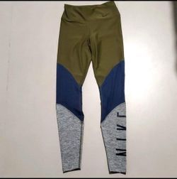 New Nike 3 Colors Half Sheer Leggings