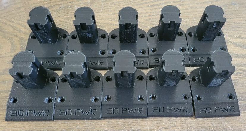 10 Pack Ryobi Tool Holder/Mount/Hanger 18V Tools Made in USA