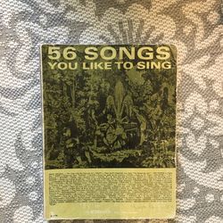 56 songs you like to sing, Schirmer