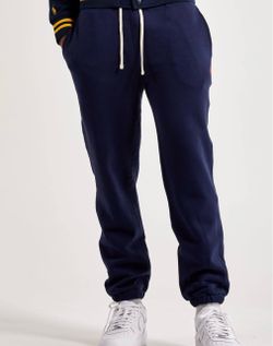 Brand new original $130 Polo Ralph Lauren Men's Fleece Sweatpants  Cruise Navy