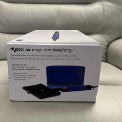Dyson air wrap blue