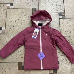 NWT Spyder girls superlite jacket Size XS 5/6