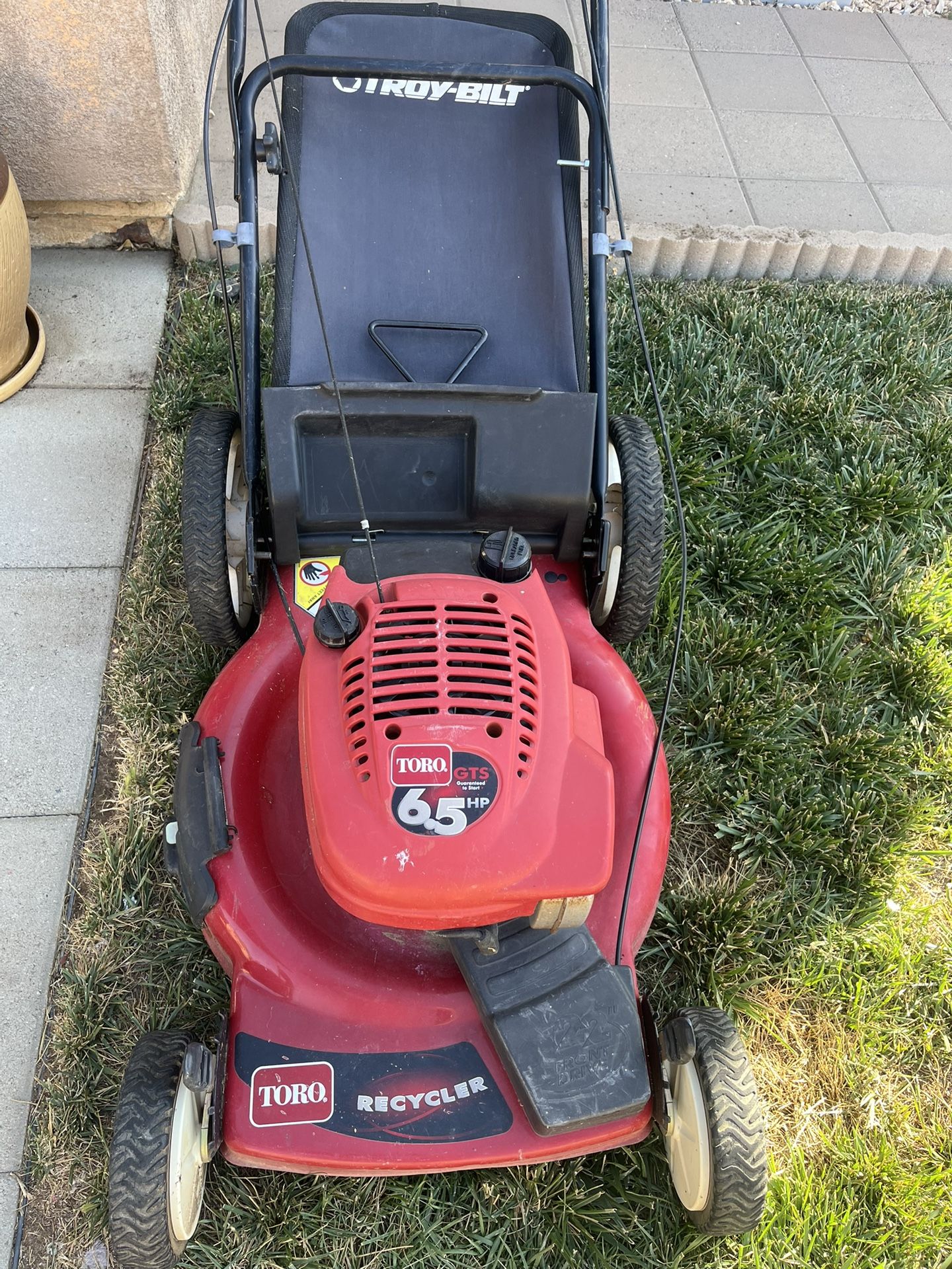 Toro 6.5 HP Lawnmower 