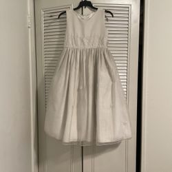 White Gown For Girl 