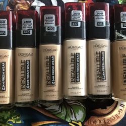 New L’Oréal Infallible Freshwear Foundations 