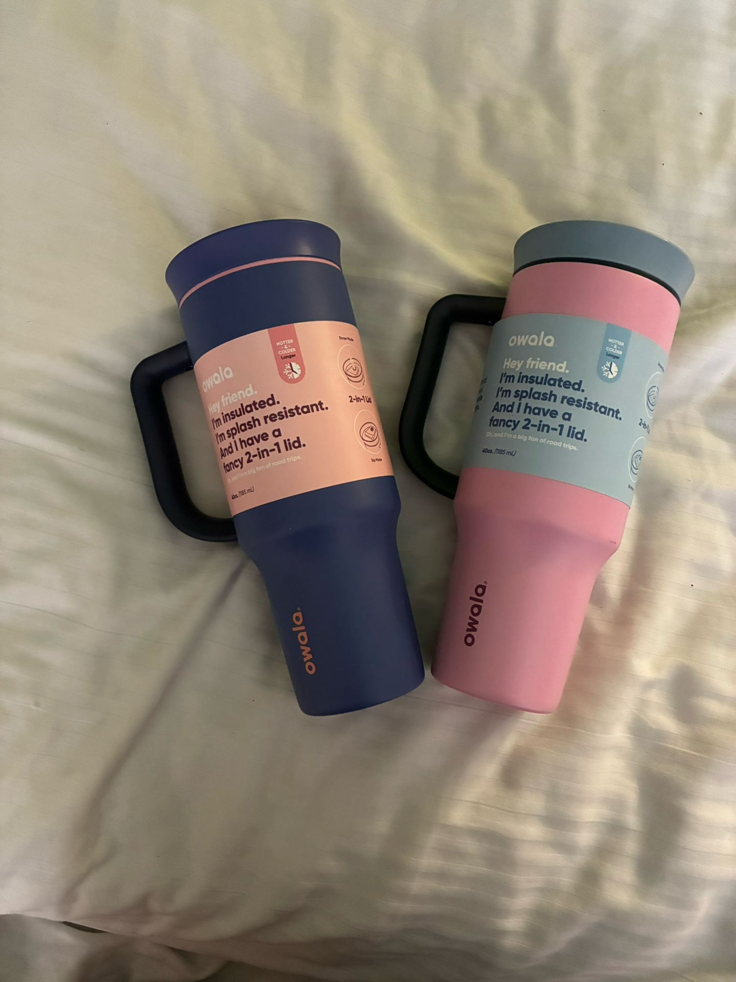 Owala 40oz Tumblers w Straws