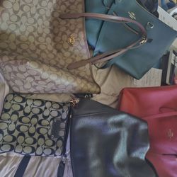 Coach Bags In Near New Condition