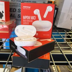 Mpow MX3 True Wireless Earbuds White 