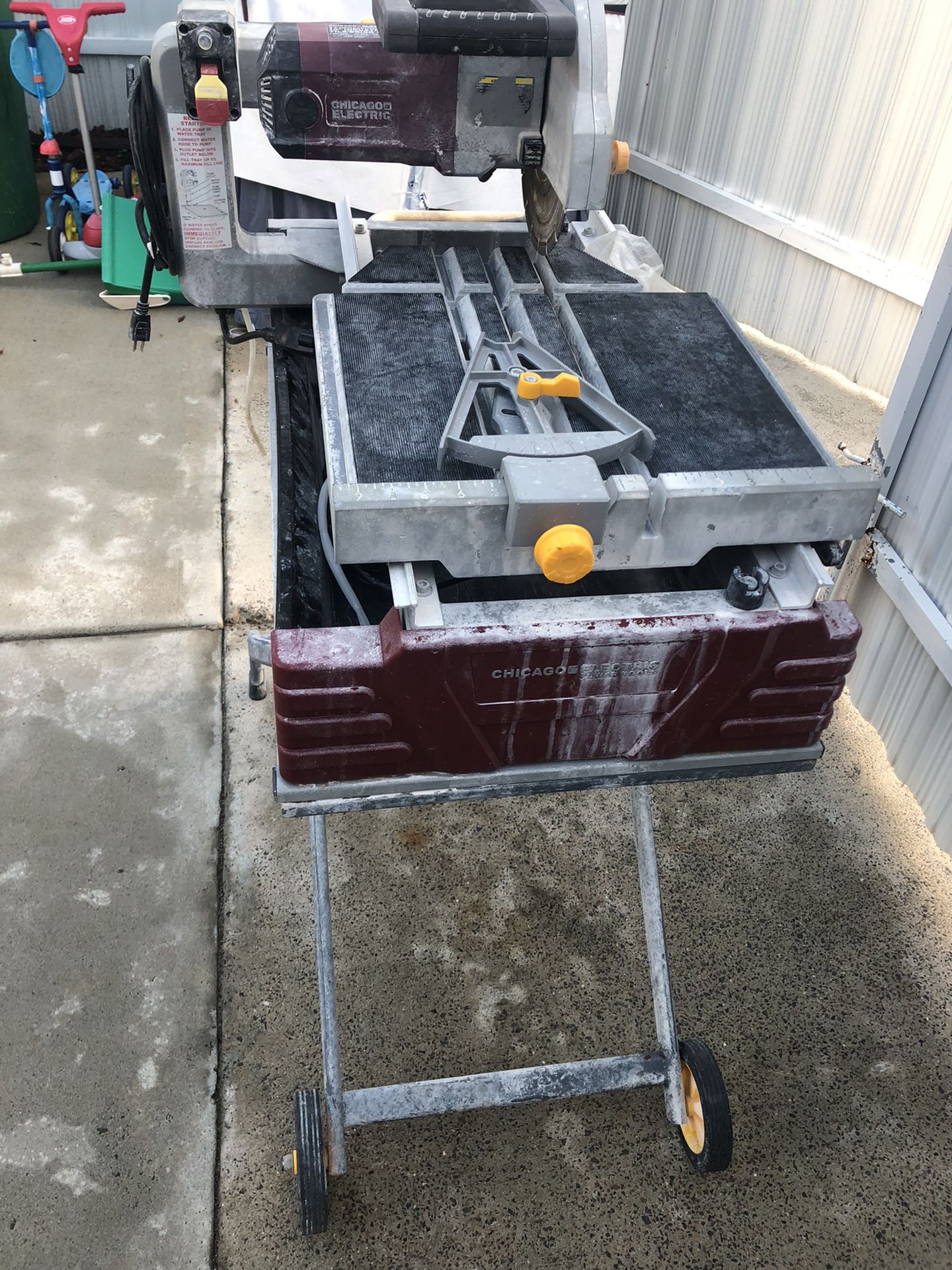 10 Inch Tile Saw$225 Firm