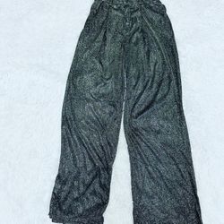 Holiday Pants In Styl This Silver Loose Pants Small Medium Large