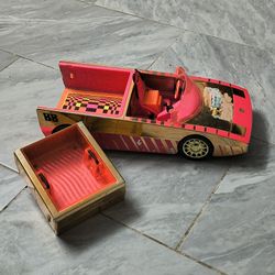 Lol Car For Doll With Attachable Swimming Pool