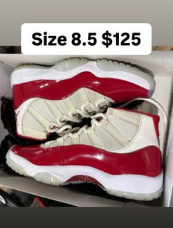 Jordan 11 s cherry size 8.5
