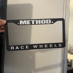 Method License Plate Frame