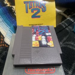 Tetris 2 Nintendo Game 