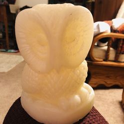 Large Owl Candle