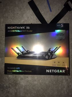 NETGEAR Nighthawk X6 – AC3200 Tri-Band WiFi Gigabit Router