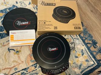 Nu wave induction cooktop.