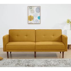 Mustard Sleeper Sofa