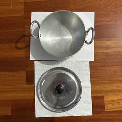 Small Cooking Wok With Lid