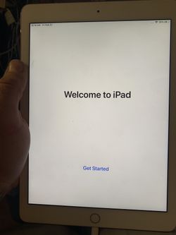 Apple iPad Pro 9.7 tablet 128GB Rose Gold new barley used