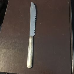 Wm A. Rogers Silver Plate Cake Knife