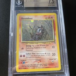 Houndour #5 Graded BGS 7.5 Pokémon Card 